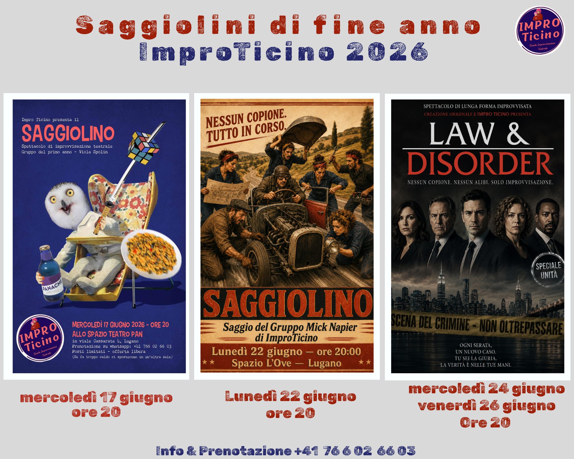 Saggiolini di fine anno ImproTicino 2026